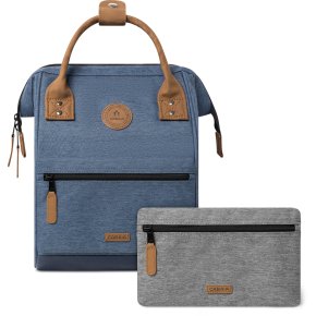 CABAIA Adventurer S Paris Rucksack blue melanged